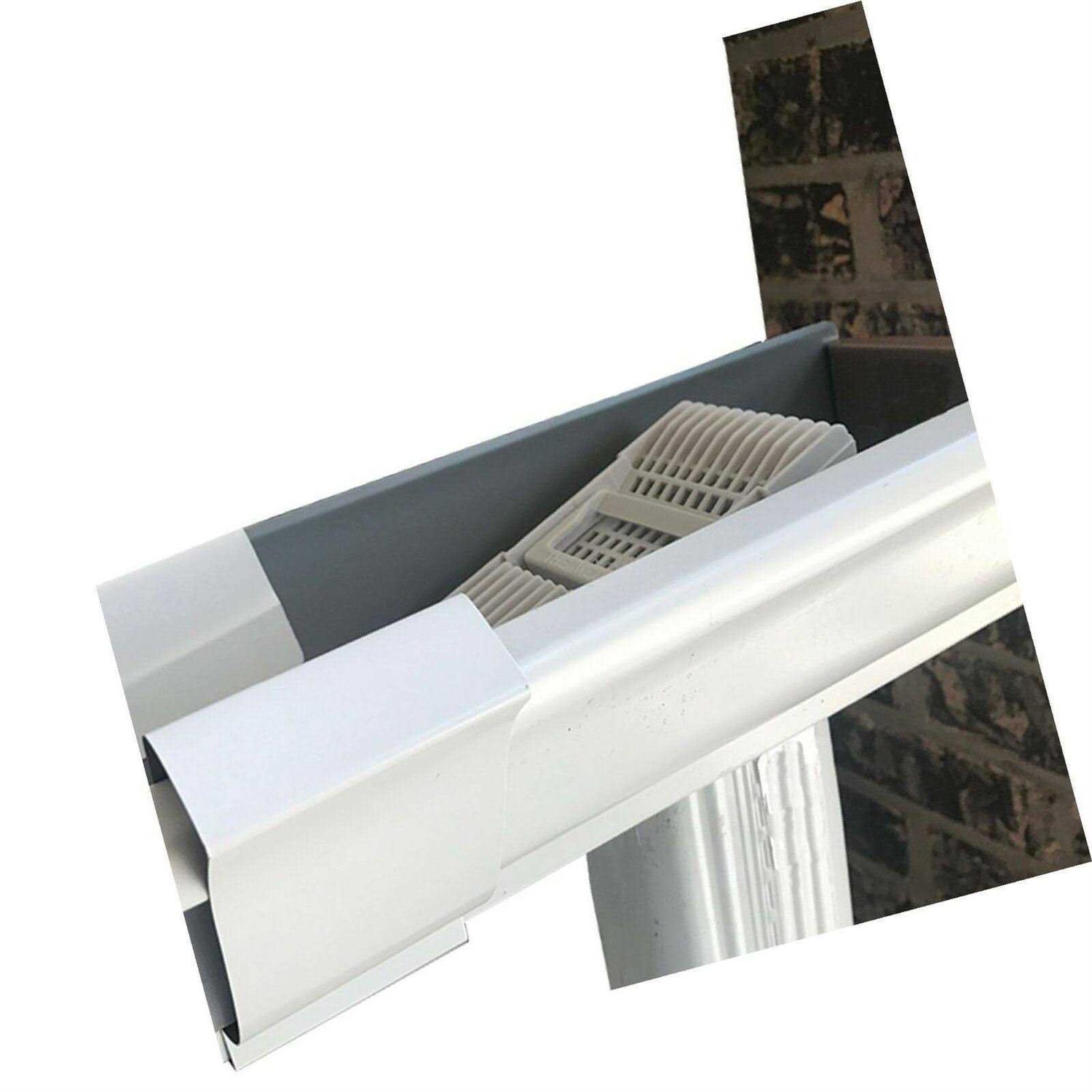 The wedge Downspout Gutter guard - MT - Mrs Treak