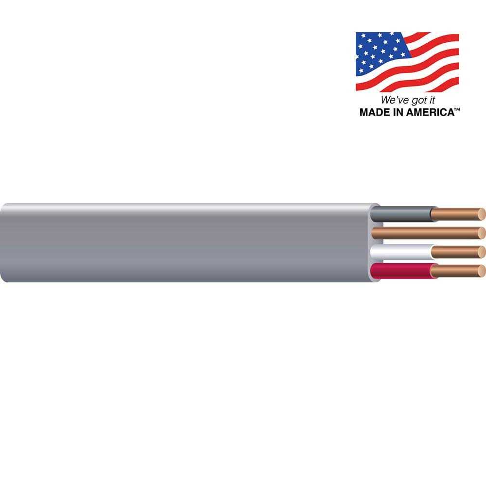 Southwire 100 ft. 14/3 Solid Romex Type NM-B WG Non-Metallic Wire - MT - Mrs Treak