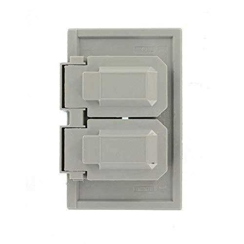Leviton 4976-FS 1 Gang Duplex device Weather-Resistant Cover - MT - Mrs Treak