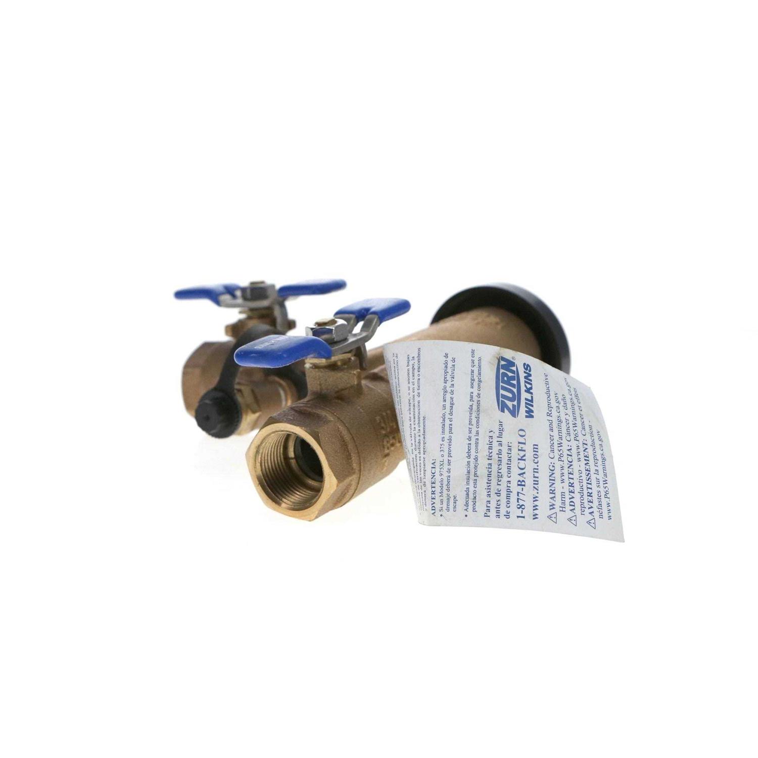 Zurn Wilkins 3/4 350 Double Check Backflow Preventer 34-350 - MT - Mrs Treak