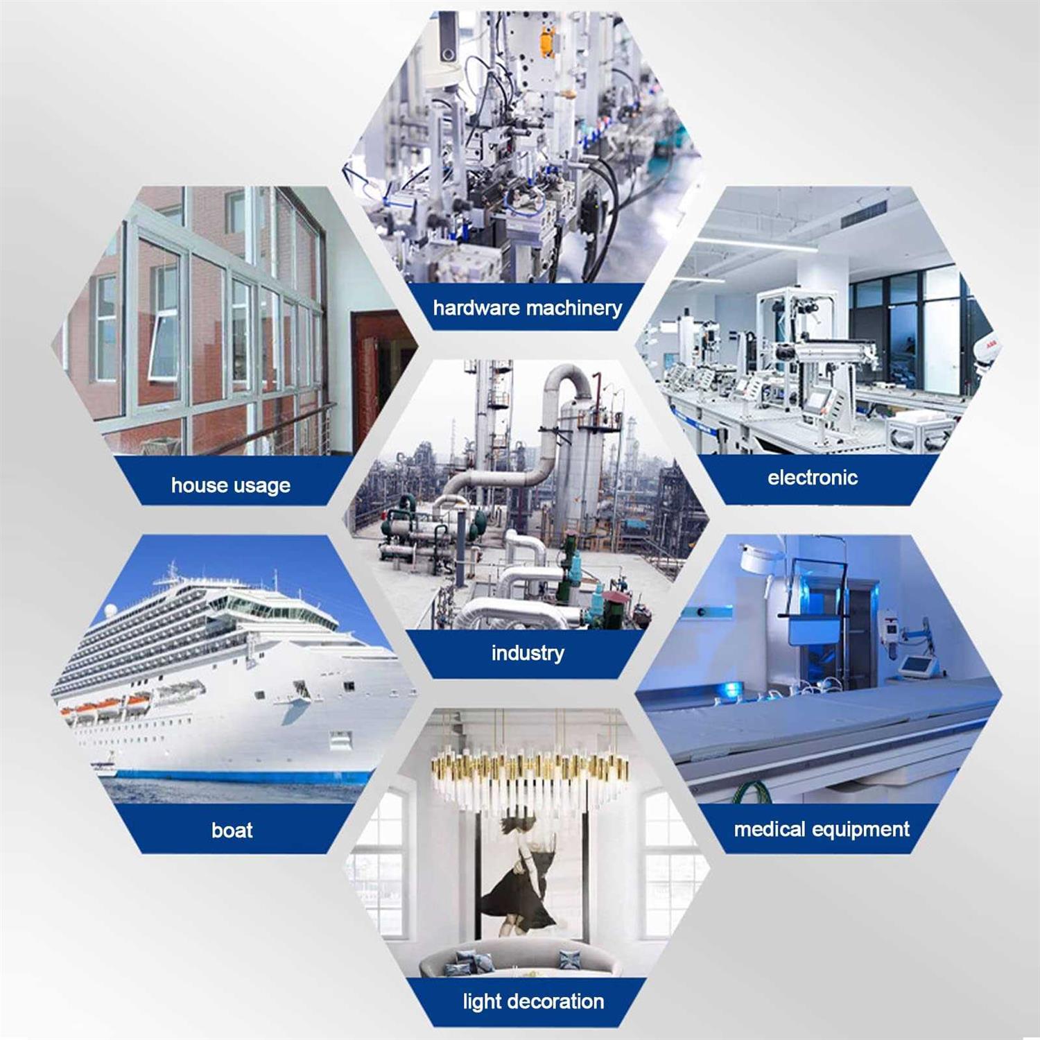 uuvzvcek Aluminum Tube 6063 Aluminum Round Tube Od Long Seamless Aluminum Straight Tubing - MT - Mrs Treak