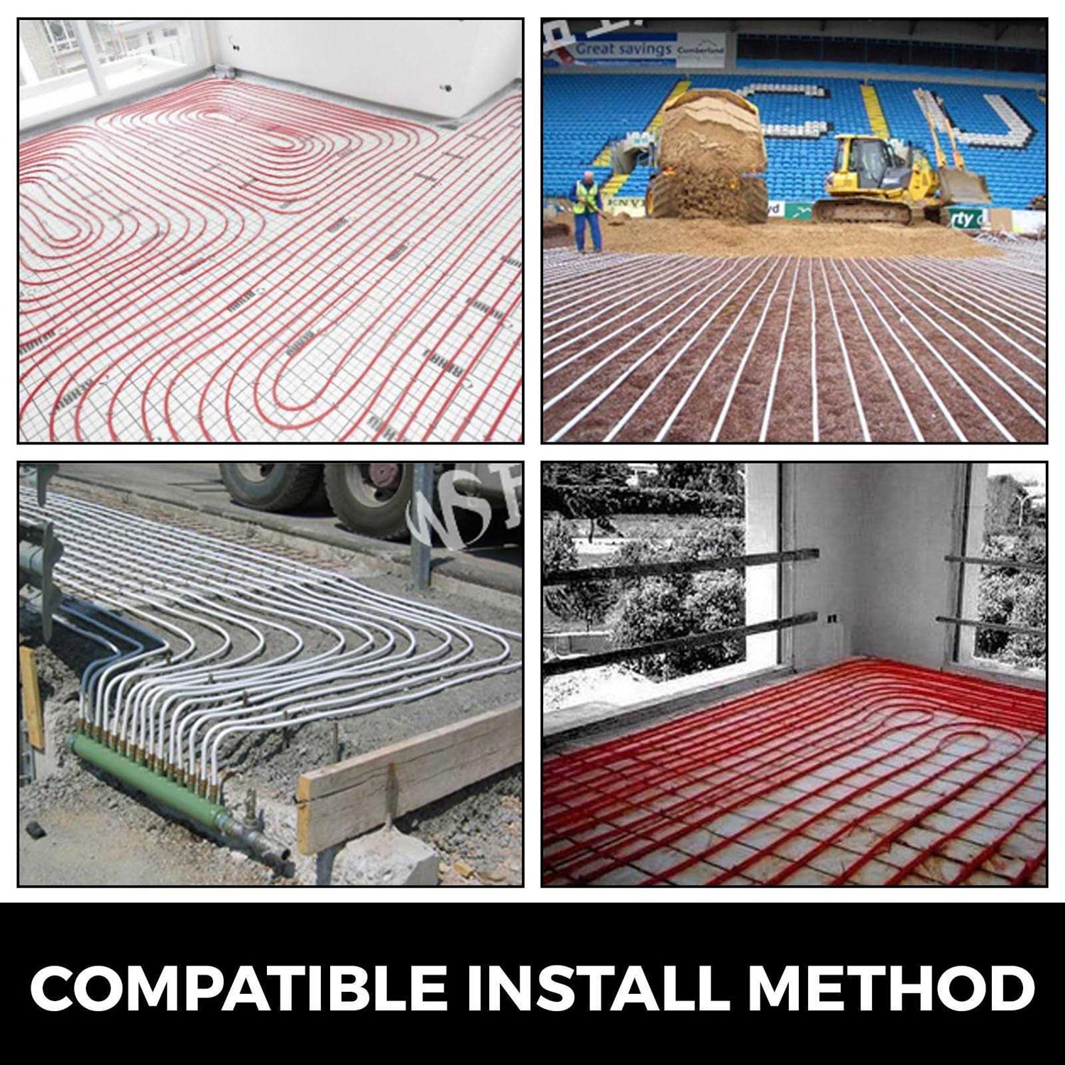 VEVOR PEX Tubing Oxygen Barrier PEX-B Radiant Floor Heating PEX Pipe PEX Tube - MT - Mrs Treak