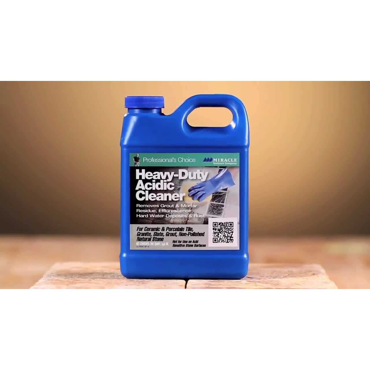 Miracle Sealants Heavy Duty Acid Cleaner HDAC6QT - MT - Mrs Treak