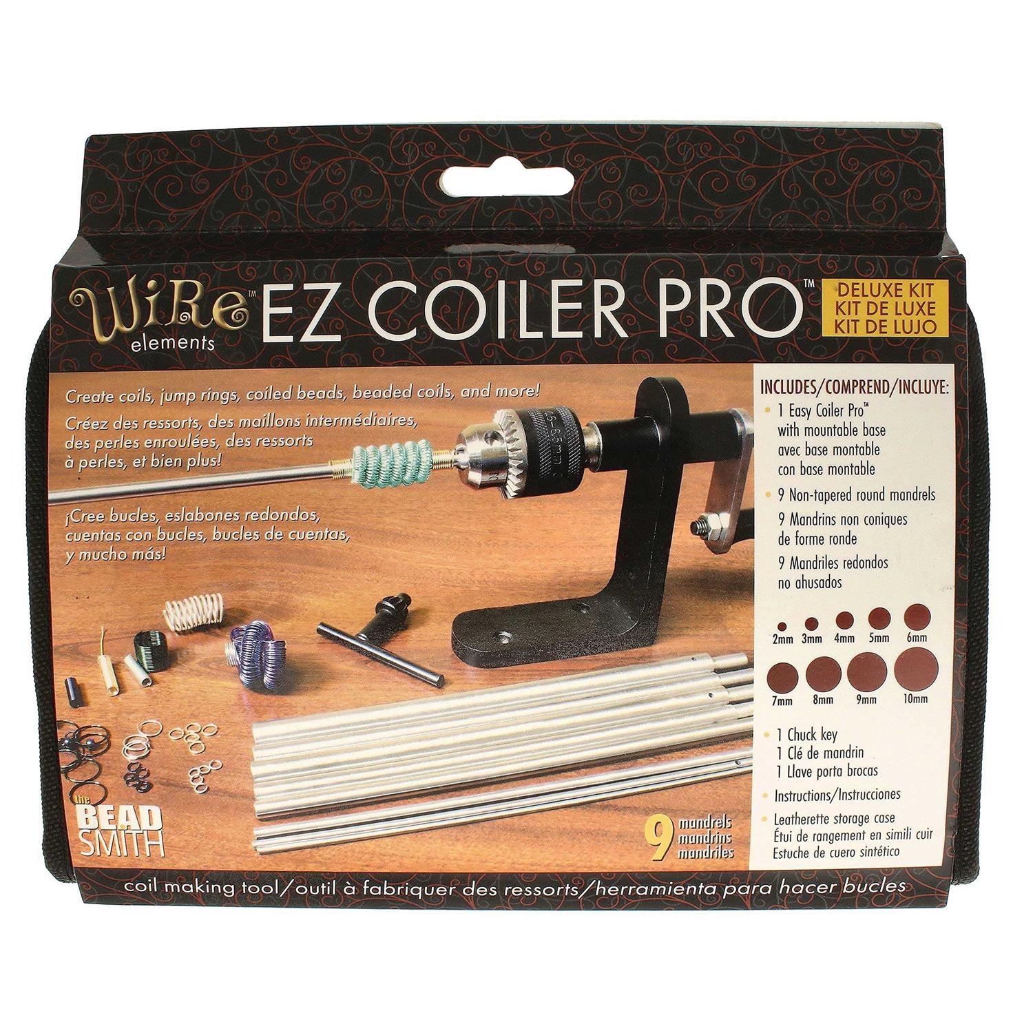 The Beadsmith Electrical Bead Reamer – 3 Interchangeable Diamond Coated Tips – 24 Volt DC – Variable Speed Control – Tools for Opening & Enlarging - MT - Mrs Treak