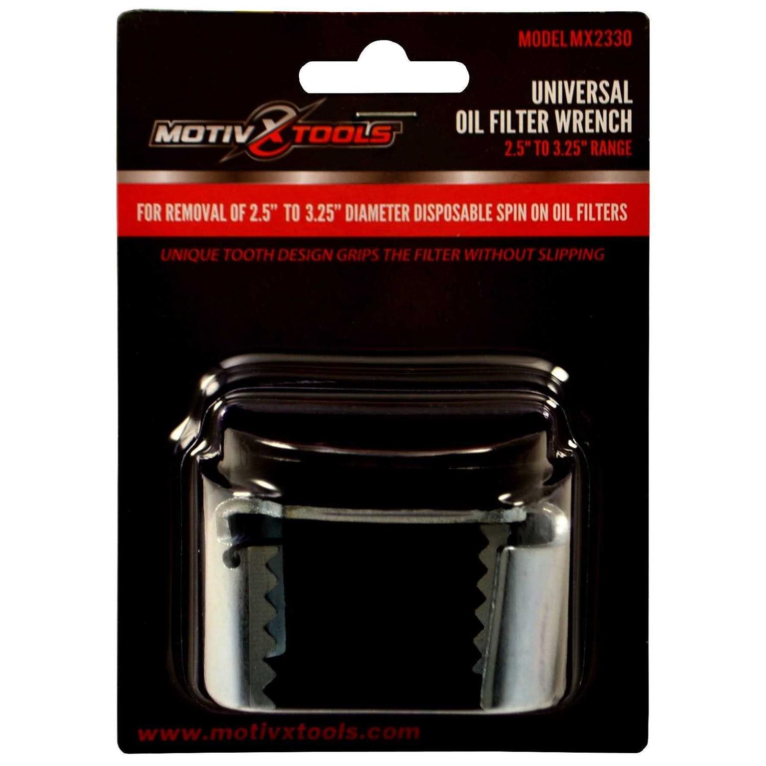 Motivx Tools 74mm Oil Filter Wrench MX2323 - MT - Mrs Treak