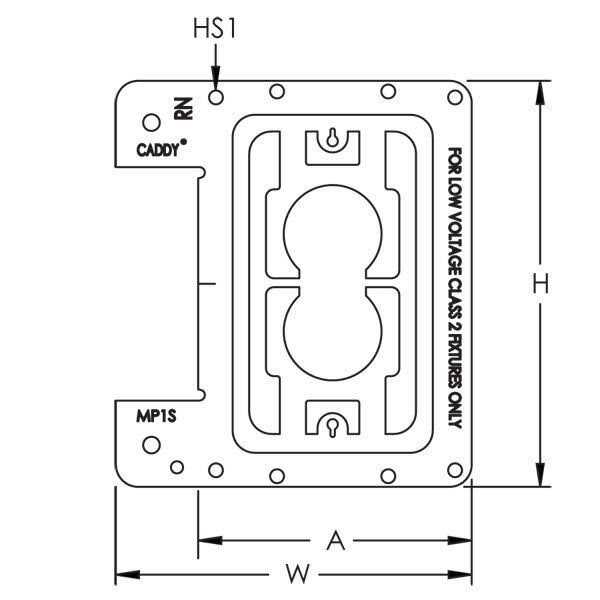 nVent Caddy Caddy 512 T-Bar Box Hanger - MT - Mrs Treak