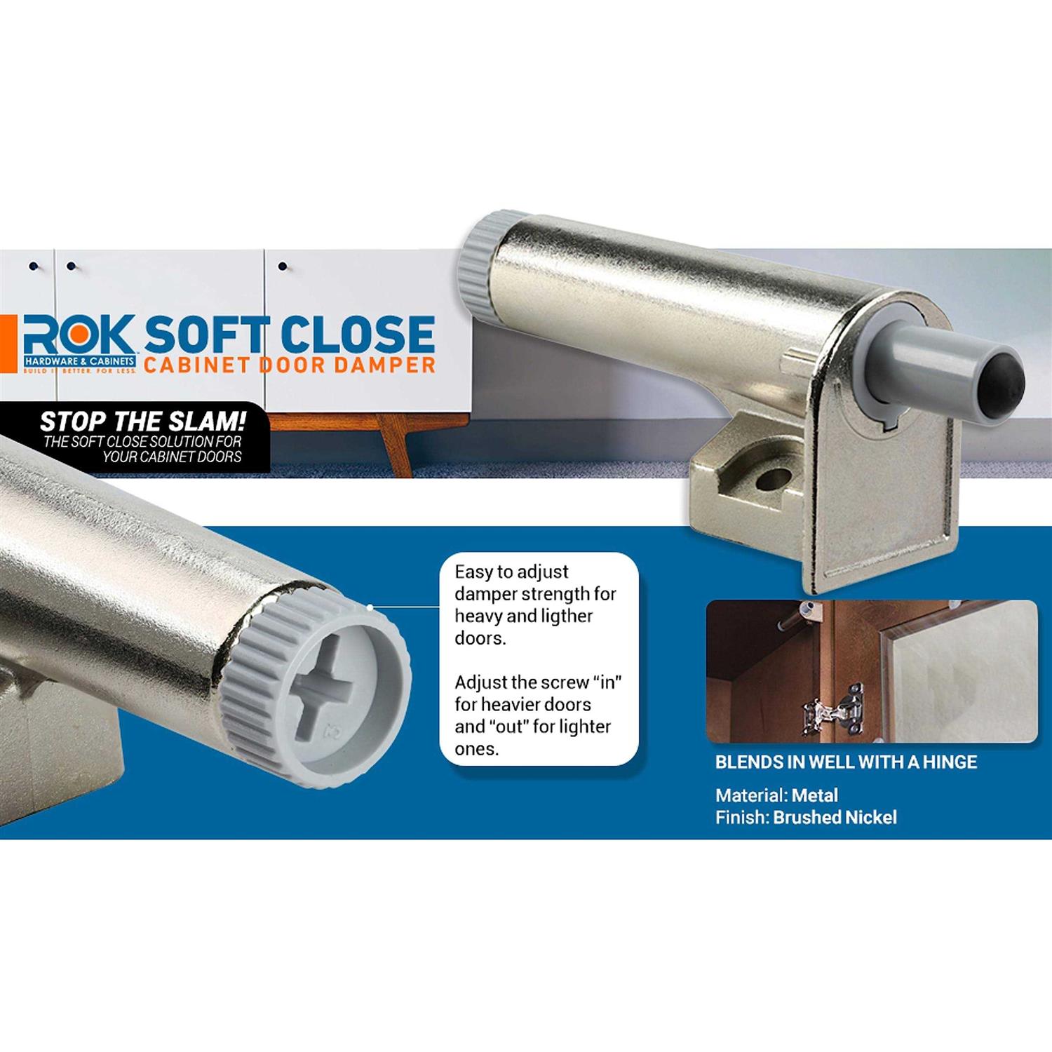 Titus Metal Soft Close Damper for Cabinet Doors Men’s - MT - Mrs Treak