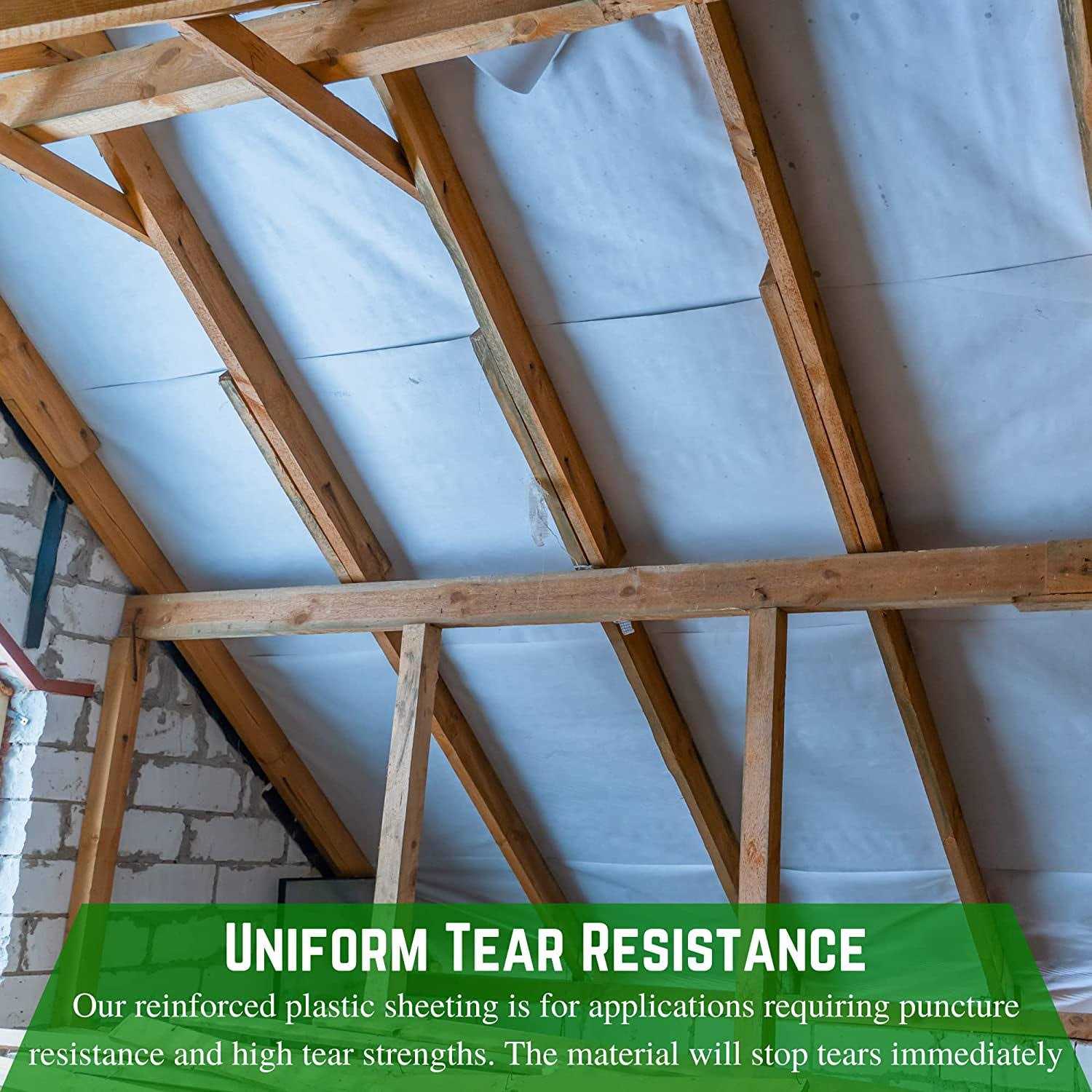 Farm Plastic Supply Dura Skrim String Reinforced Clear Plastic Sheeting - MT - Mrs Treak