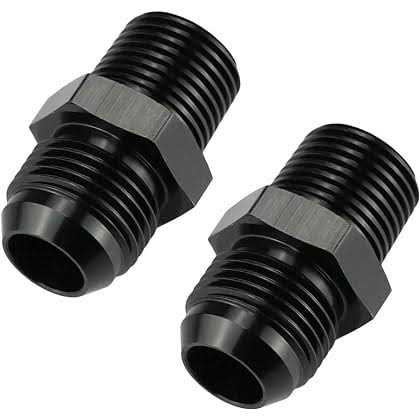 Ucreative Male Flare NPT Pipe Fitting Adapter Aluminum - MT - Mrs Treak