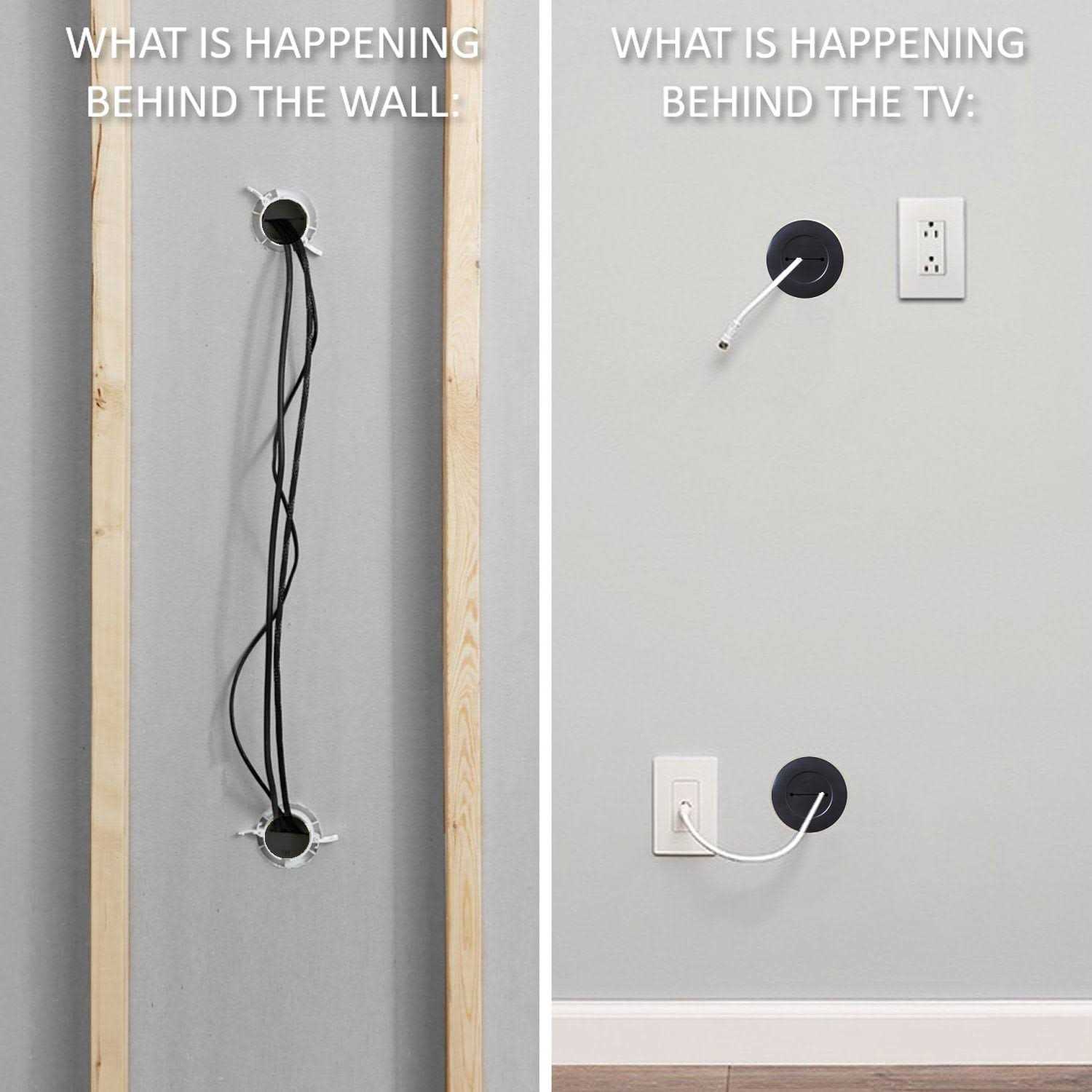 Legrand Cable Access Wall Plate WP1014WHV1 - MT - Mrs Treak