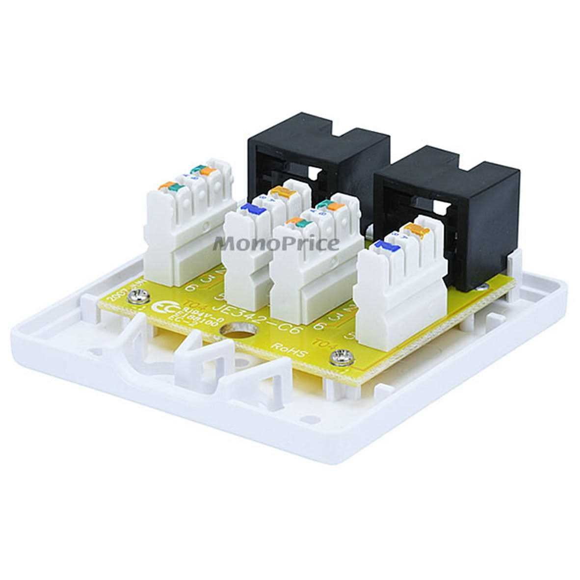 Monoprice Split Plate with Flexible Opening - MT - Mrs Treak