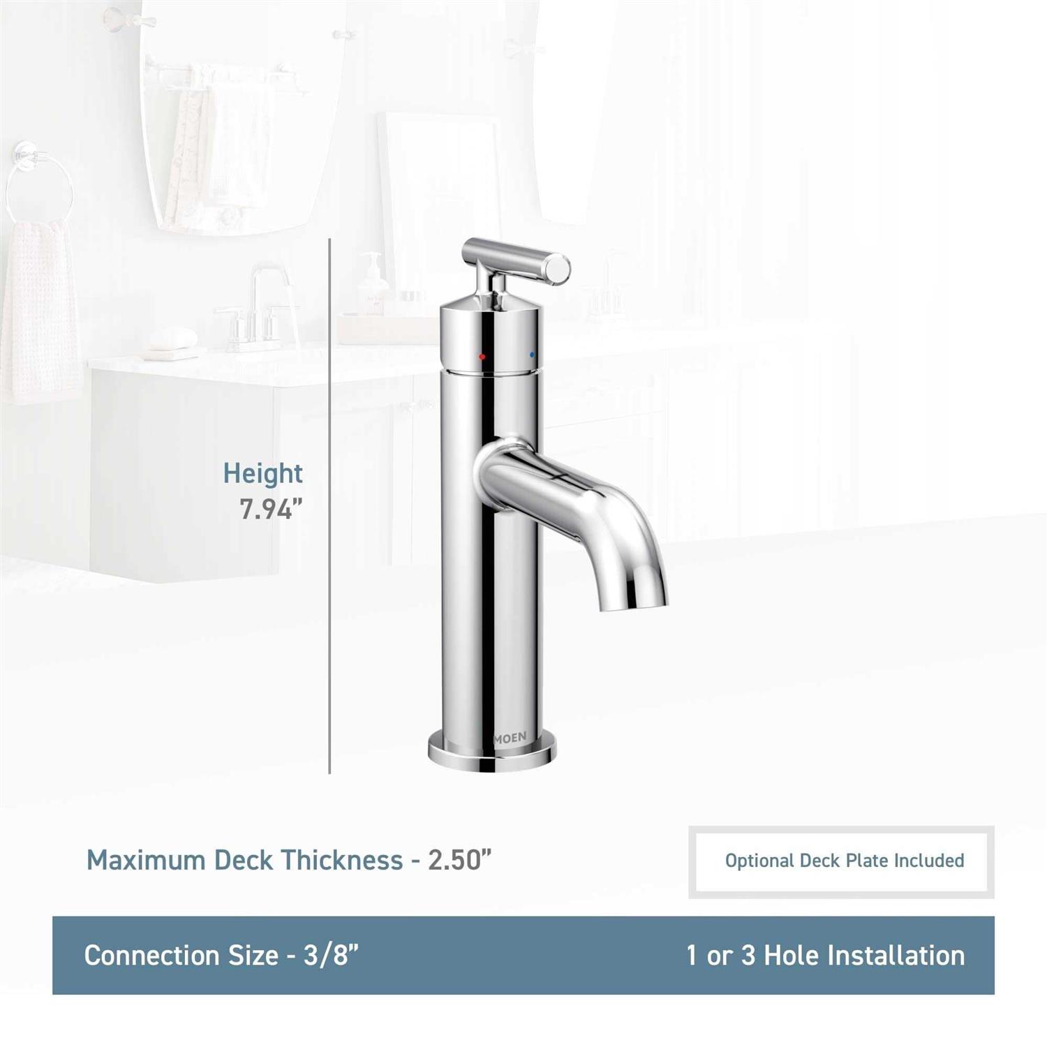 Moen 6145 Gibson One-Handle Bathroom Faucet - MT - Mrs Treak