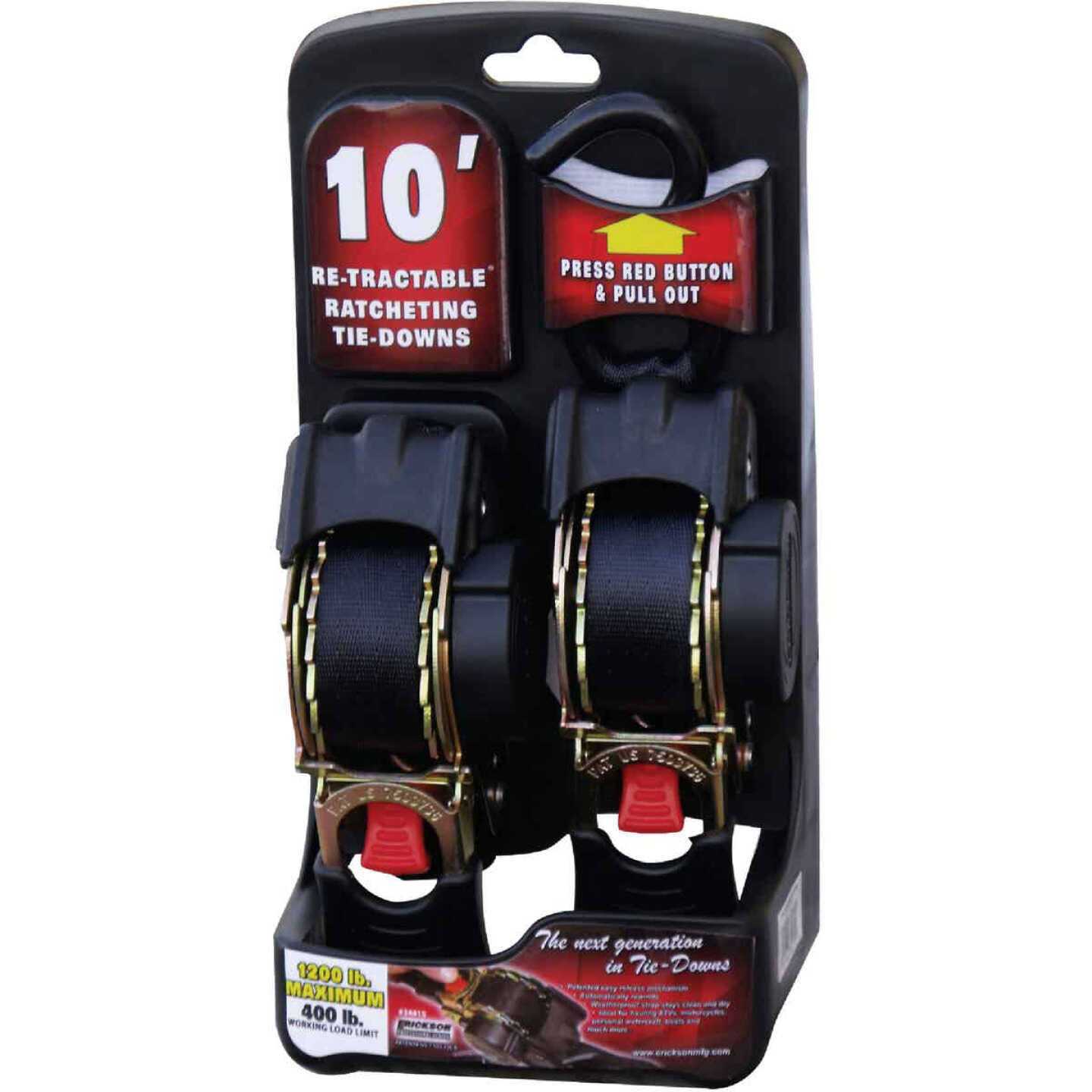 Erickson Retractable Ratchet Tie-Down Straps - MT - Mrs Treak
