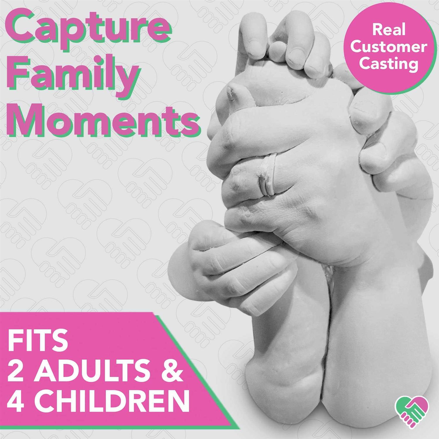 Luna Bean Hand Casting Kit Hand Mold Kit Couples Gifts Christmas Gifts for Women - MT - Mrs Treak