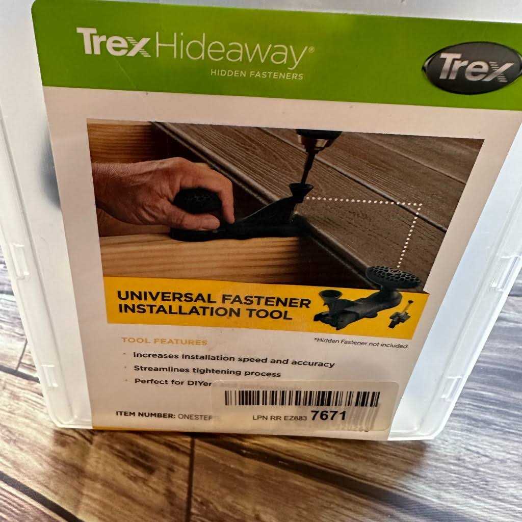 Trex Hideaway Universal Hidden Fasteners - MT - Mrs Treak