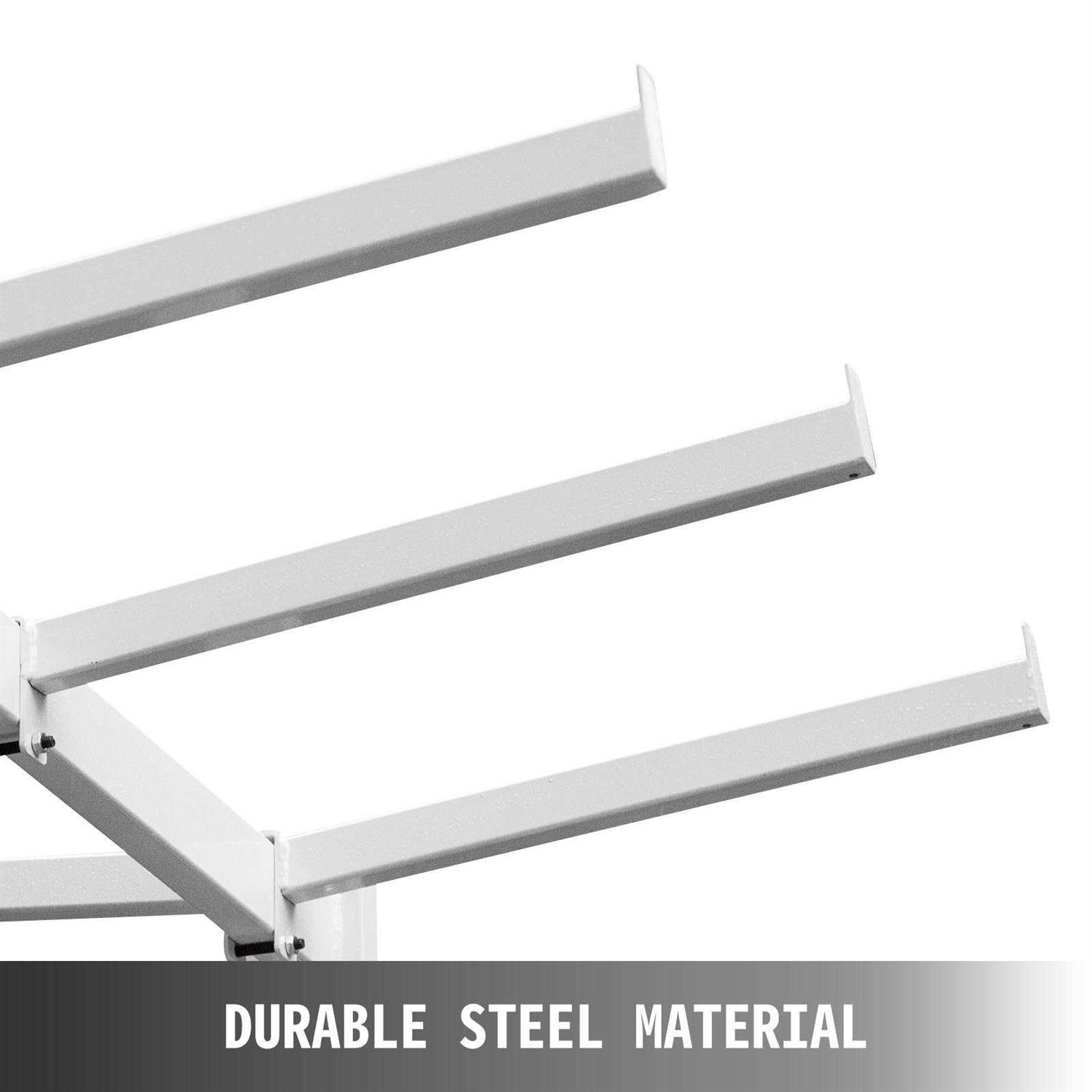 VEVOR Folding Chair and Table Cart 750 lbs. Capacity Combo Cart for 42 Chairs and 12 Tables White Frame Folding Chair Racks - MT - Mrs Treak