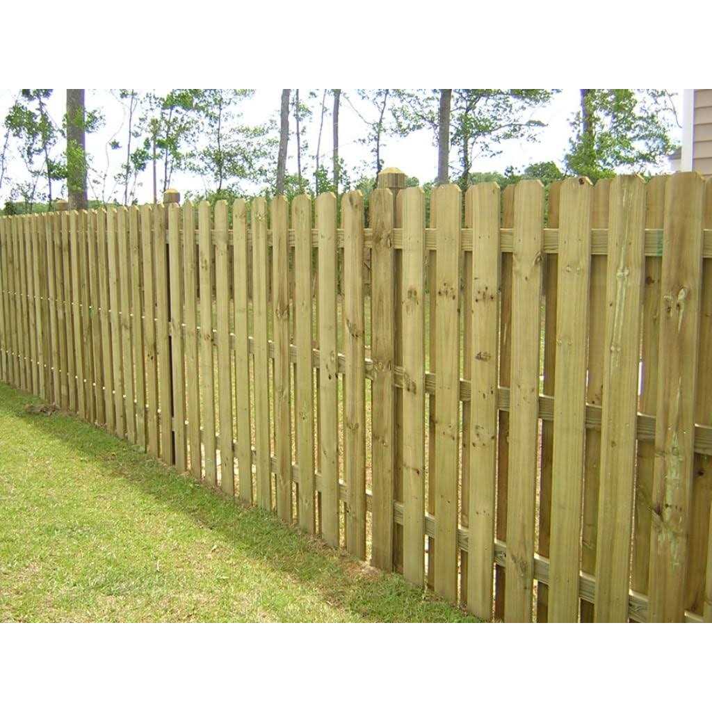 Lowe’s 6-ft x 8-ft Cedar Square-top Fence Panel 73098 - MT - Mrs Treak