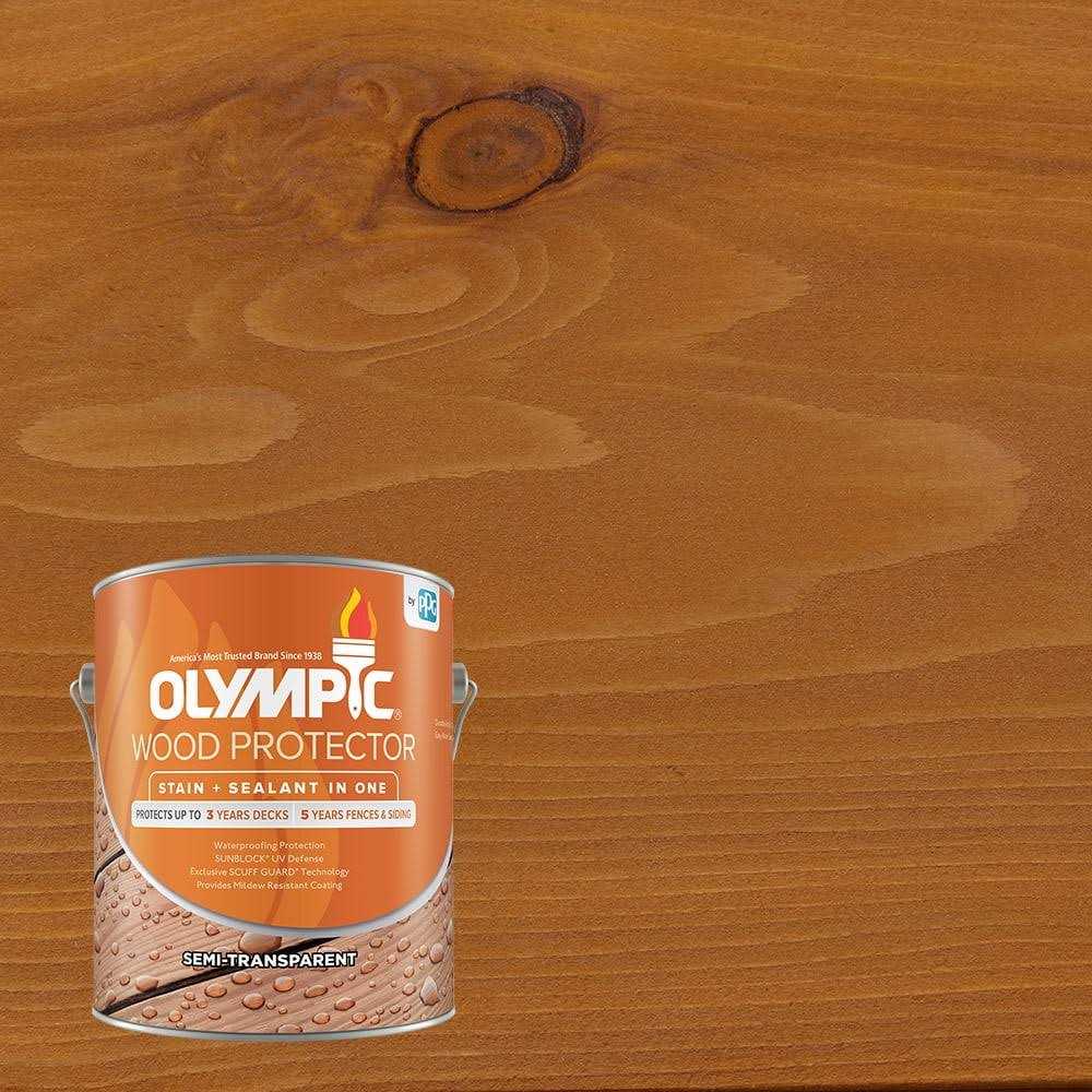 Olympic 1 gal. Semi-Transparent Maximum Stain & Sealant - MT - Mrs Treak