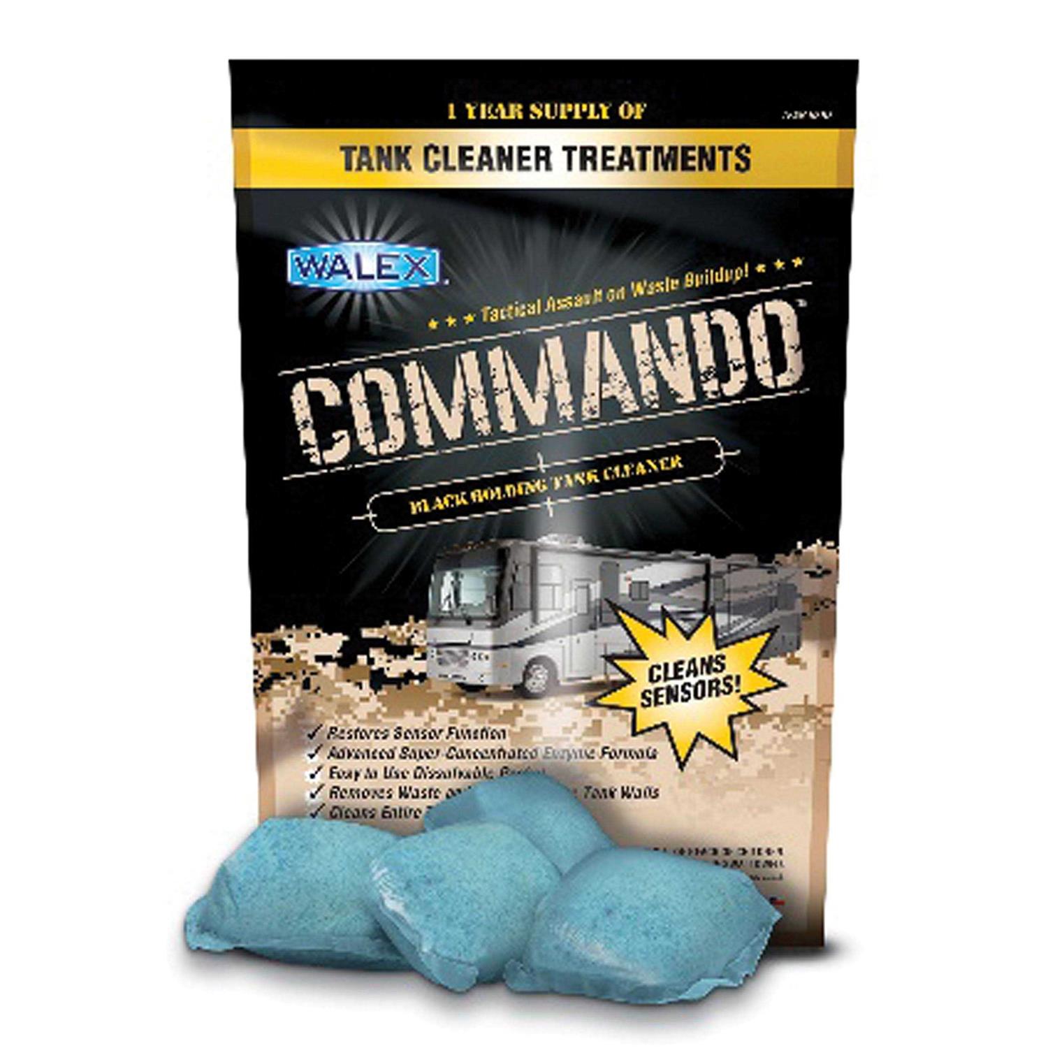Walex Commando Black Holding Tank Cleaner CMDOB - MT - Mrs Treak