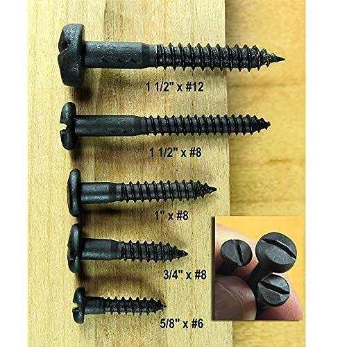 Wild West Hardware Rustic Pyramid Head Wood Screws #8 X 1 - MT - Mrs Treak