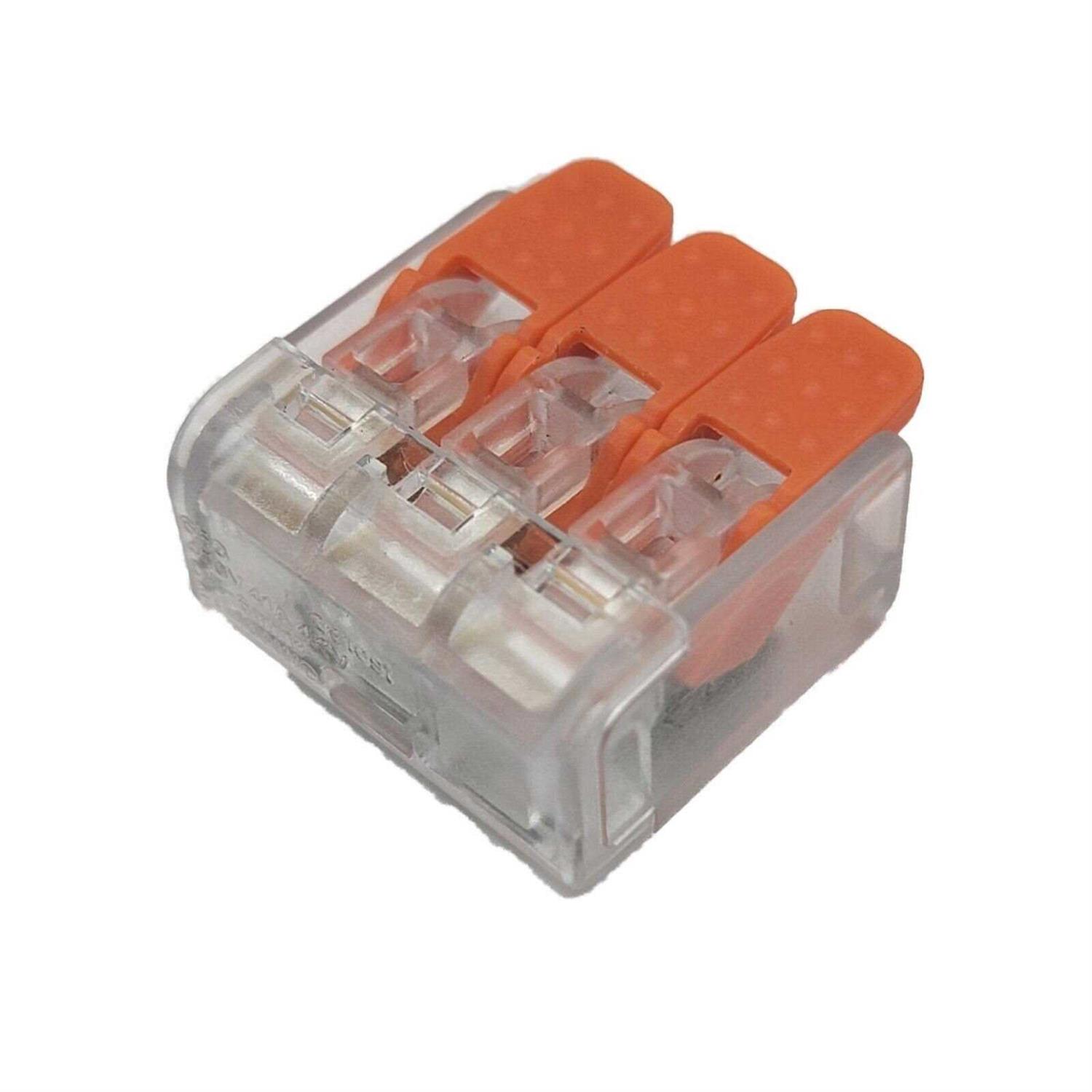 Wago 221-412 Lever-Nuts 2 Wire Connector Compact Splicing Connector Kits for Electrical Wires - MT - Mrs Treak