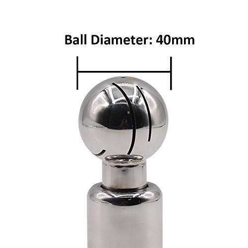 DERNORD Fixed Spray Ball Stainless Steel 304 Tank Cleaning Ball - MT - Mrs Treak