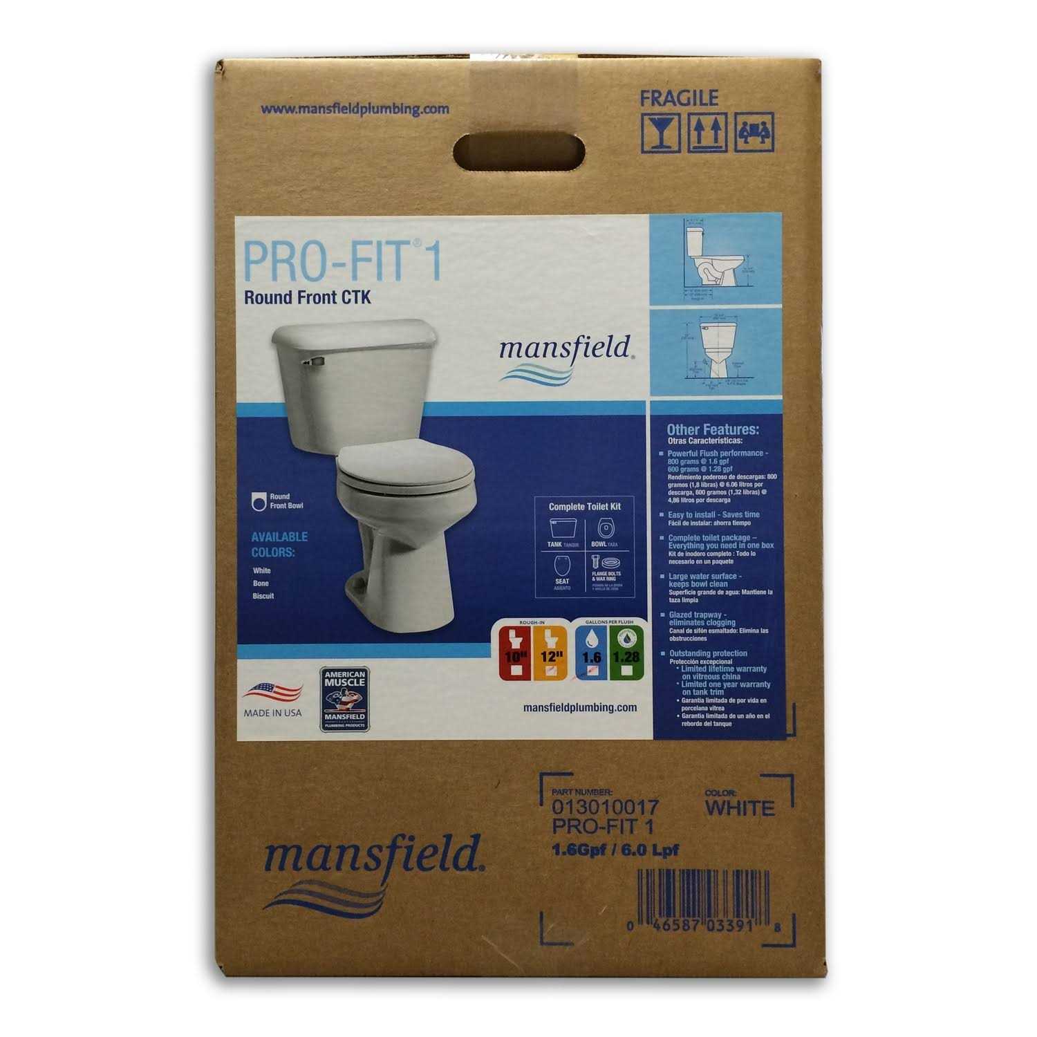Mansfield Plumbing Flush Valve Service Pack - MT - Mrs Treak