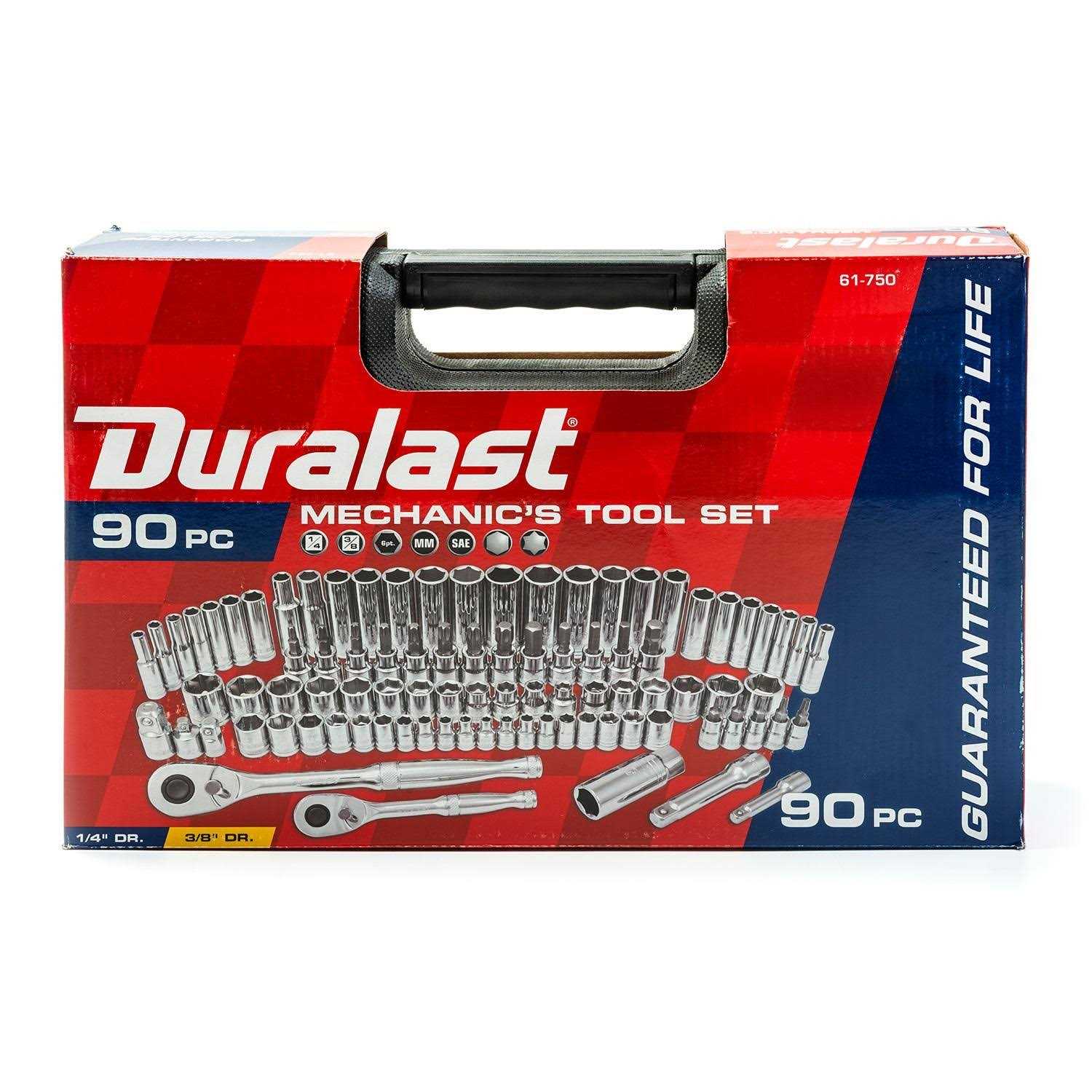 Duralast Multi-Drive Socket Set 12 Piece 60-905 - MT - Mrs Treak