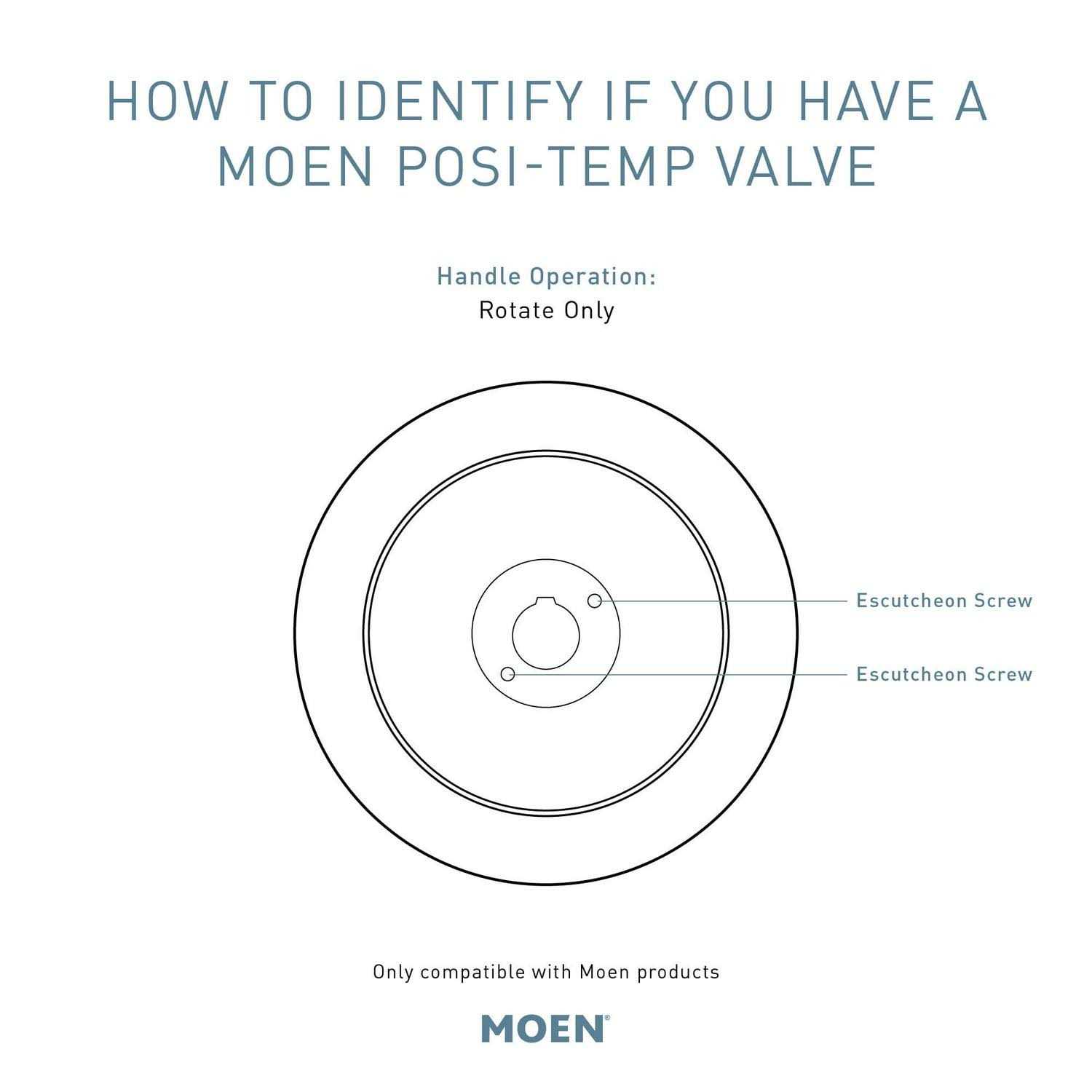 Moen Traditional Single Handle Pressure Balanced Shower Trim T2122EP - MT - Mrs Treak