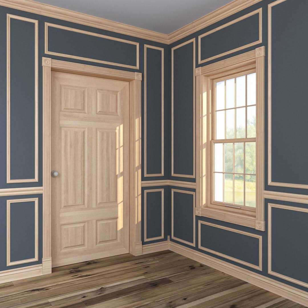 Ornamental Mouldings 1-1/16 in. x White Hardwood Plinth Block Moulding - MT - Mrs Treak