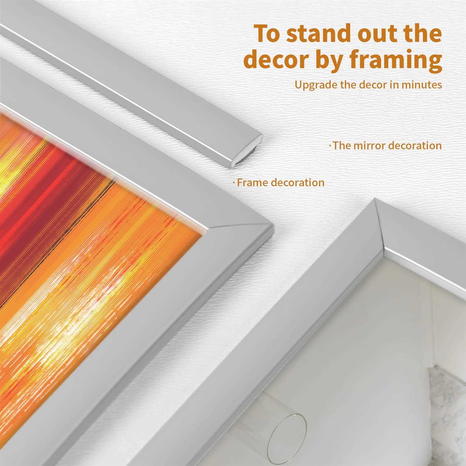 Wowstar 10 Ft Peel and Stick Trim, Molding Trim for Walls, Edges, Borders, Window Frames, Backsplash Tiles, Flexible and Self A - MT - Mrs Treak