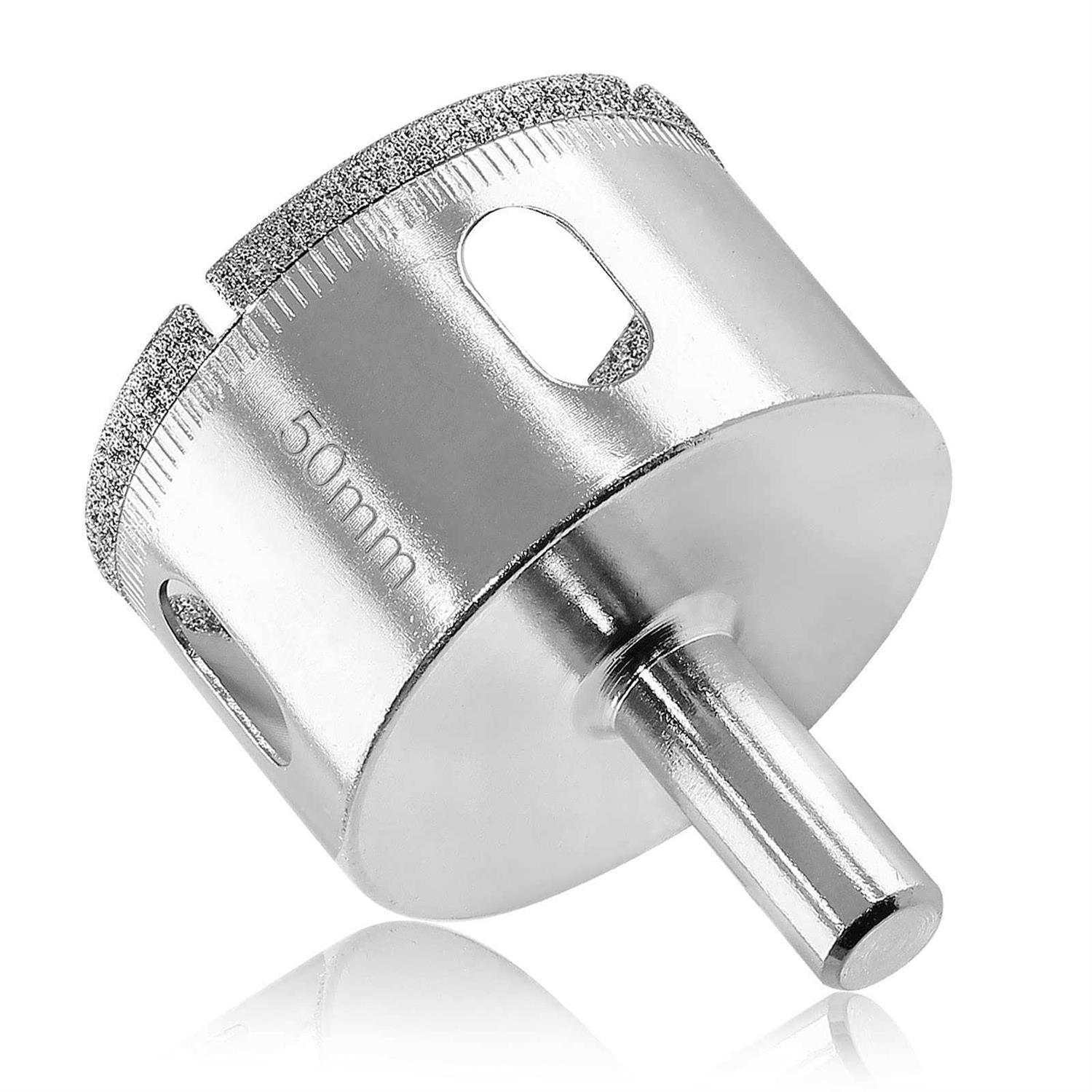 Luomorgo Diamond Hole Saw 1.1 inch Cutting depth Diamond Diamond Drill Bits for Glass Ceramic Marble Porcelain Tile Granite Quartz - MT - Mrs Treak