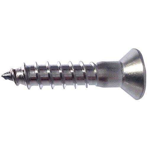 Fastenere.com Phillips Flat Head Wood Screws Stainless Steel 316 Qty - MT - Mrs Treak