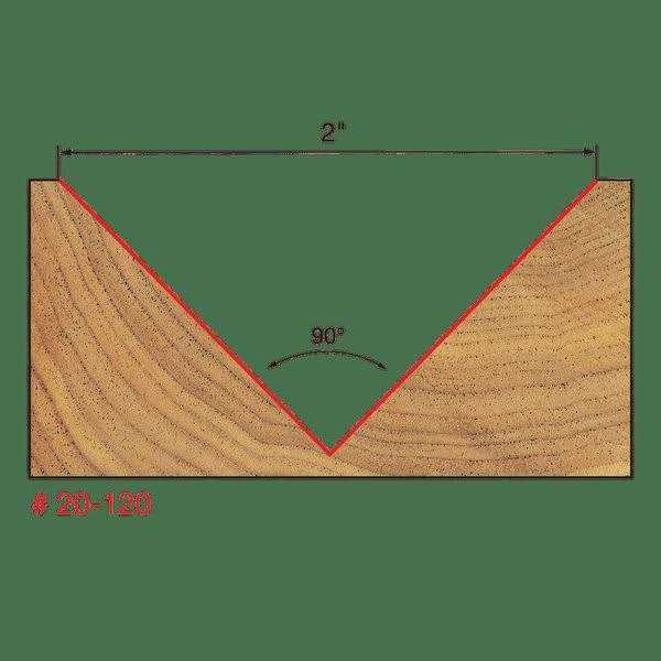Freud 12-130 Double Flute Straight Router Bit - MT - Mrs Treak