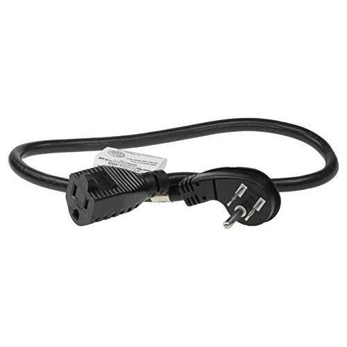 Sf Cable Ultra Low Profile Angle Nema 5-15p to Nema 5-15r Power Cord - MT - Mrs Treak