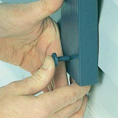 Mid America Vinyl Shutter Lok Fasteners - MT - Mrs Treak