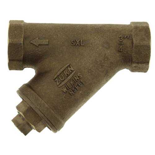 Zurn 3/4 NR3XL Pressure Reducing Valve with Double Union PEX Crimp Tailpiece Connection Lead Free 34-NR3XLDUPEX - MT - Mrs Treak