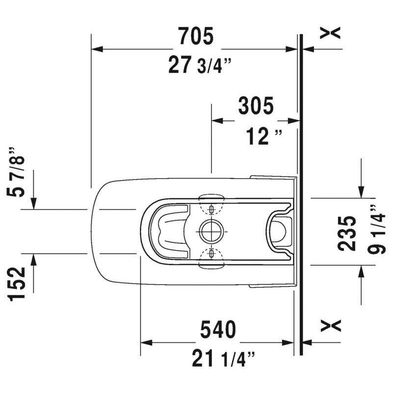 Duravit DuraStyle Elongated One Piece Toilet 2157010085 - MT - Mrs Treak