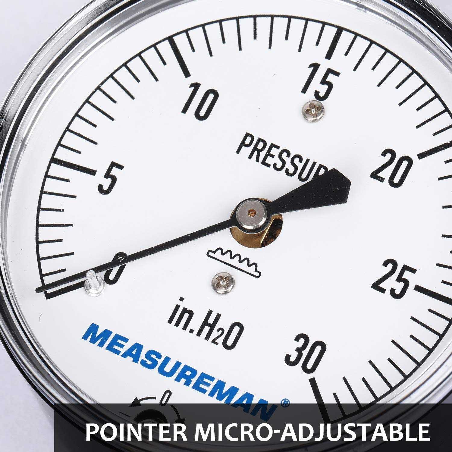 MEASUREMAN 2-12 Water Pressure Test Gauge - MT - Mrs Treak