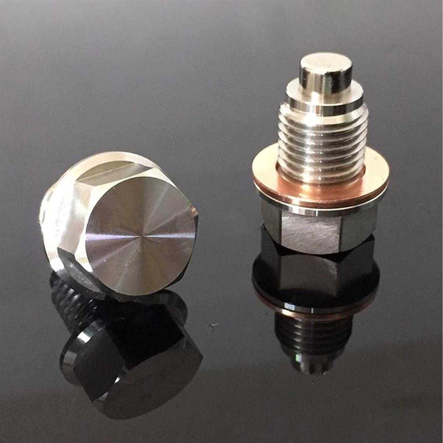 Stainless Steel Magnetic Oil Drain Plug - MT - Mrs Treak