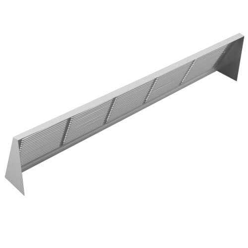Hart & Cooley 43333A 14 x 24 White Sidewall/Ceiling Return Air Grille - Mrs Treak
