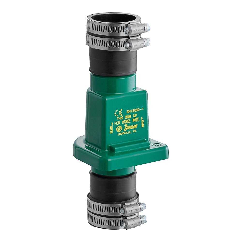 Zoeller 30-0043 2 in. PVC Quiet Check Valve Clear - MT - Mrs Treak