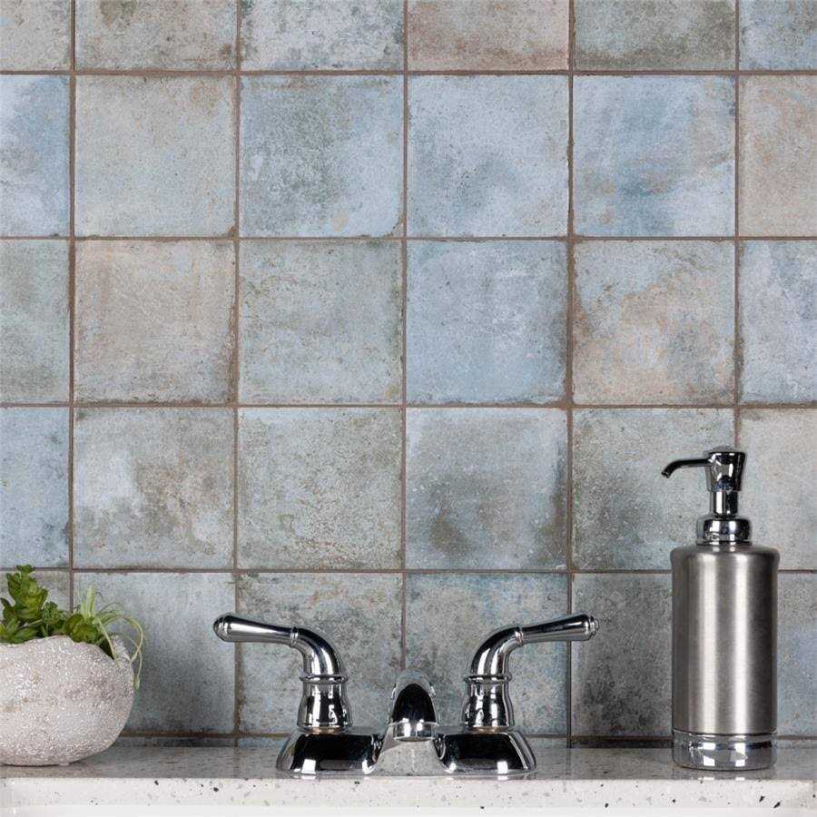 Merola Tile Kings Clay Checker Sand 17.63 x 17.63 Ceramic Floor and Wall Tile - MT - Mrs Treak