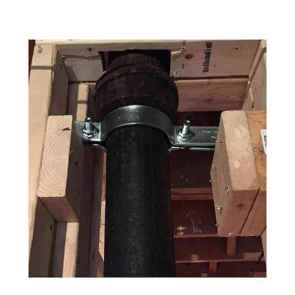 The Plumber’s Choice Riser Clamp in Galvanized Steel - MT - Mrs Treak
