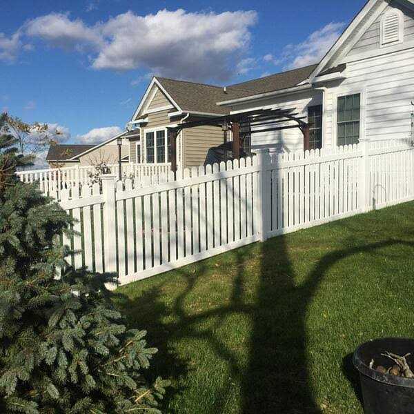 Weatherables Pembroke H White Vinyl Privacy Fence Gate Kit - MT - Mrs Treak