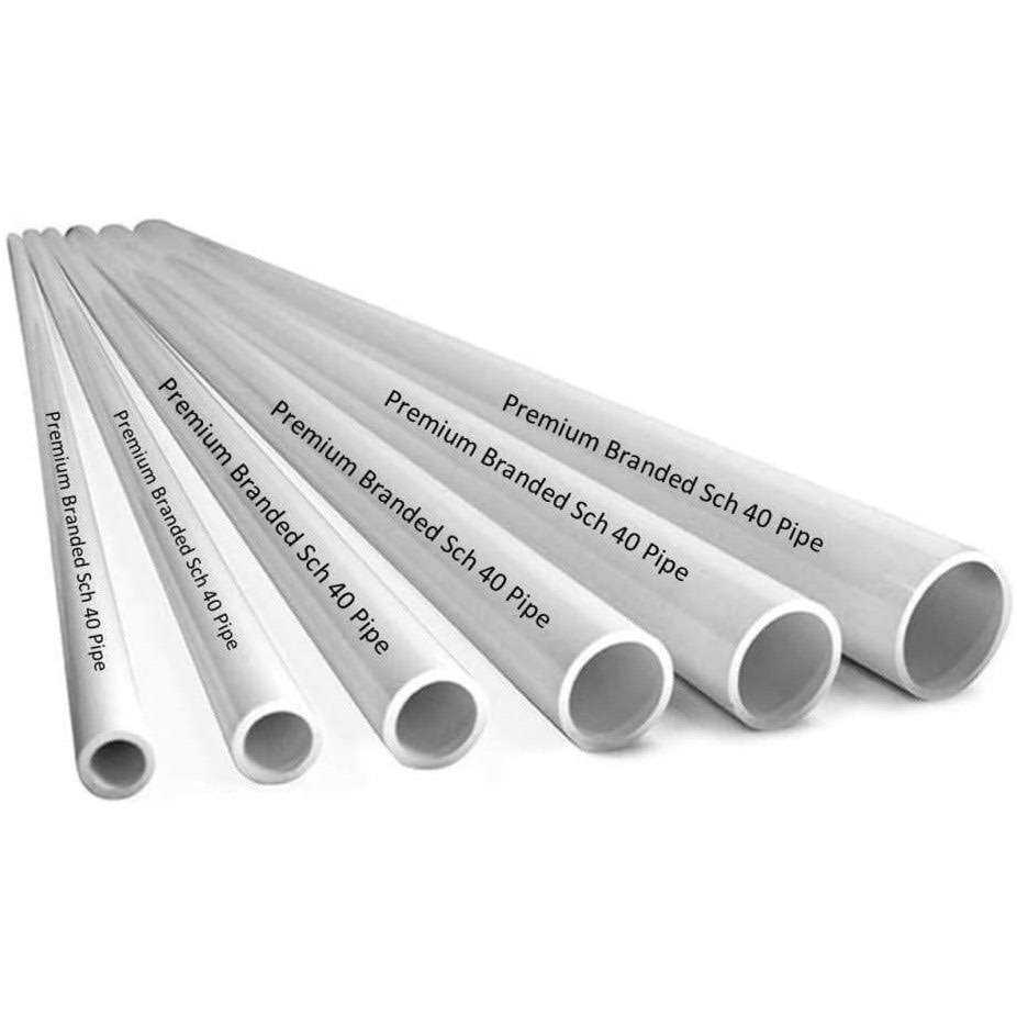 Manufacturer Direct 3 in. x 1 ft. Schedule 40 PVC Plain-End Pressure Pipe - MT - Mrs Treak