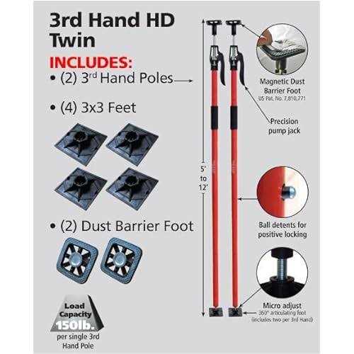 Fastcap 3-hupperhand Upper 3rd Hand Support Poles System 2-pack Kit - MT - Mrs Treak
