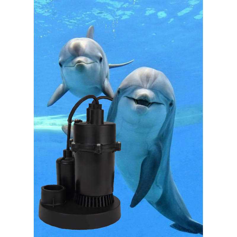 Drummond 1/3 HP Submersible Utility Pump 2000 GPH - MT - Mrs Treak