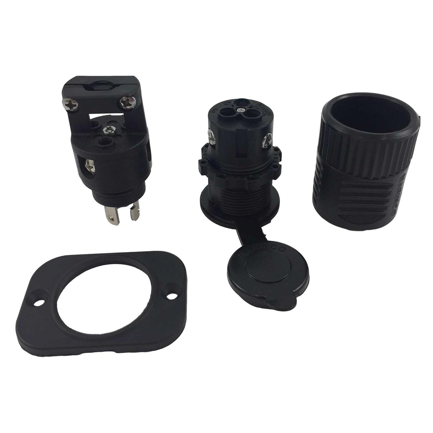 Marinco ConnectPro 3-Wire Receptacle 6-Gauge Adapter 12VBRAD - MT - Mrs Treak