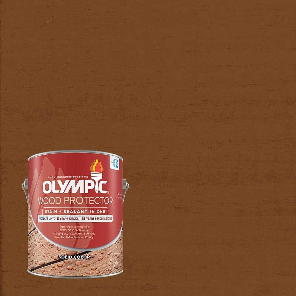 Olympic Wood Protector Exterior Solid Color Wood Stain - MT - Mrs Treak